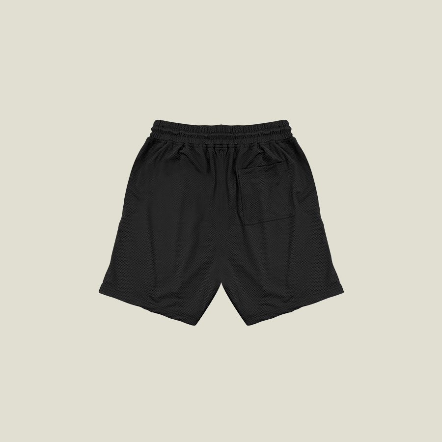On Air Lux Mesh Shorts in Black —