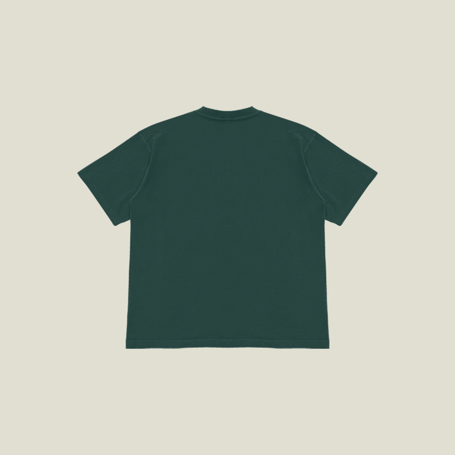The Flank Oversized Lux Tee in Pine —