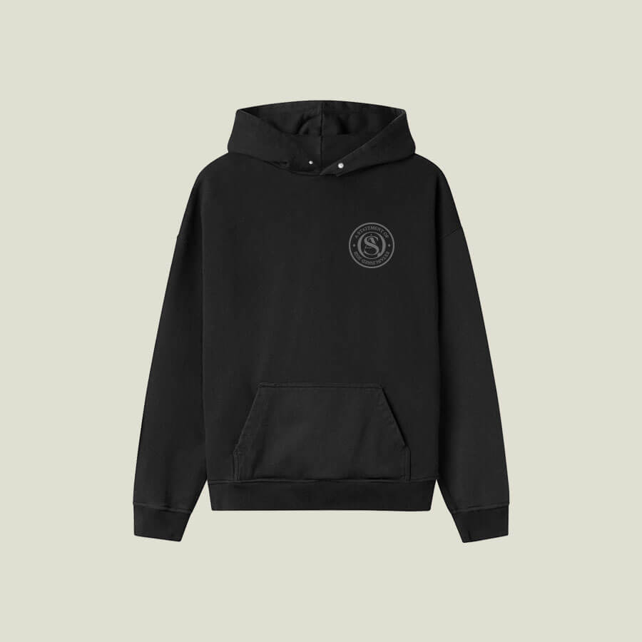 Remember your Roots Lux Hoodie in Black — – a statement of