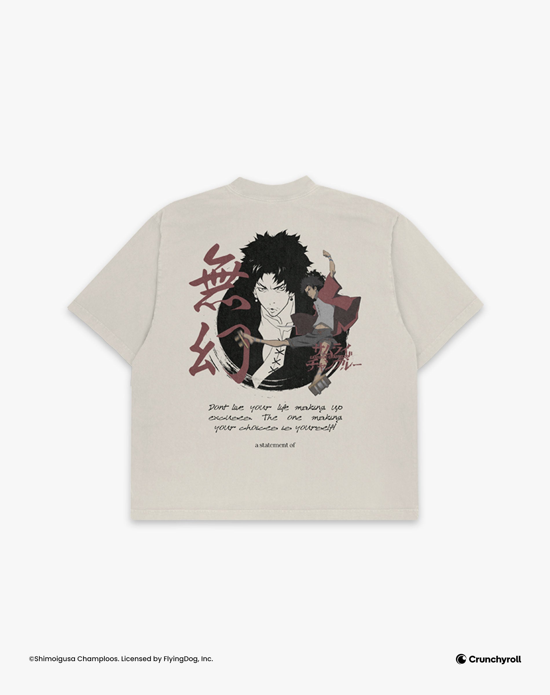 SAMURAI CHAMPLOO Mugen T-Shirt – a statement of