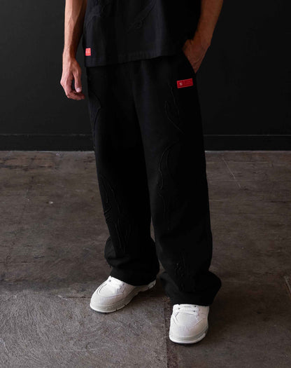 SOLO LEVELING Dagger Sweatpants Black