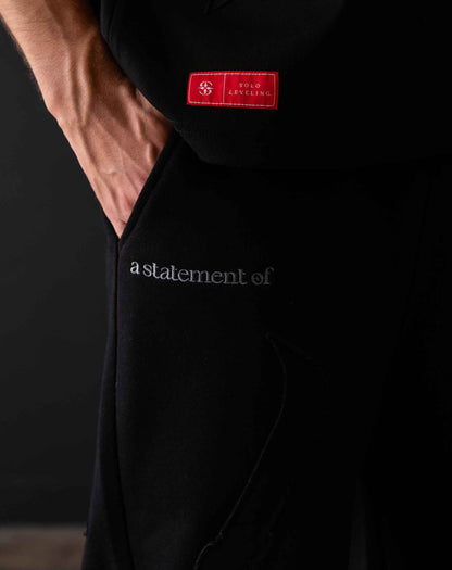 SOLO LEVELING Dagger Sweatpants Black