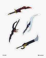 SOLO LEVELING Dagger Sticker Pack