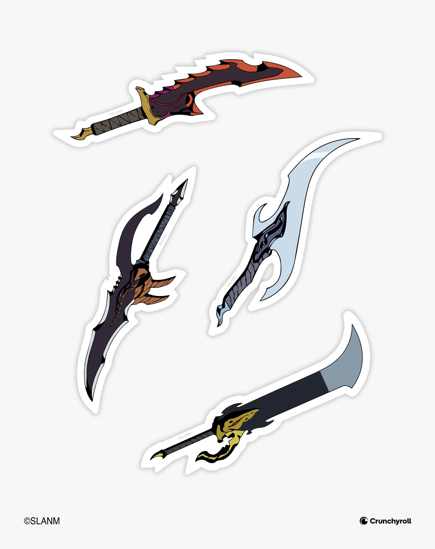 SOLO LEVELING Dagger Sticker Pack