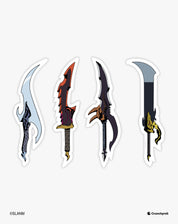 SOLO LEVELING Dagger Sticker Pack